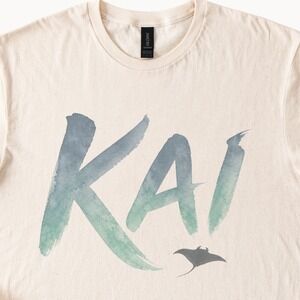 Kai Manta Ray Watercolor Boho Tee